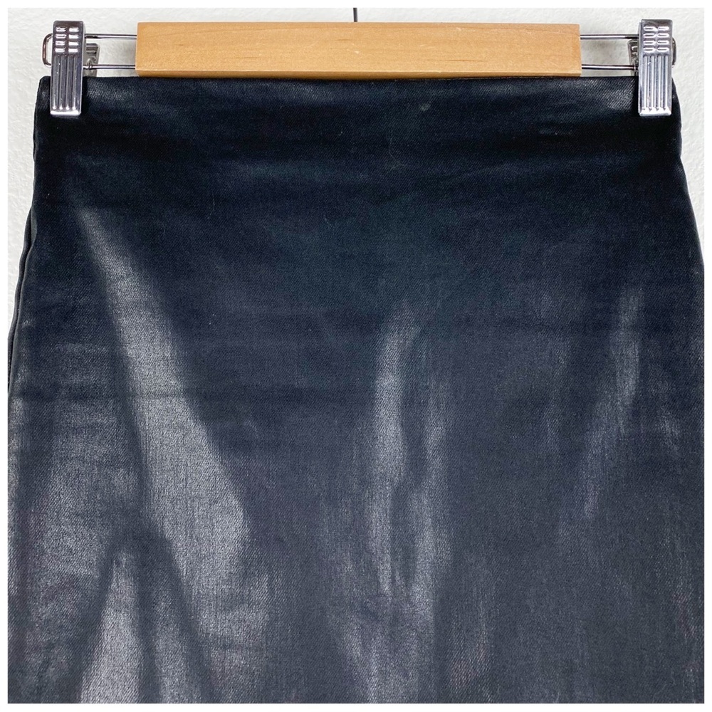 All Saints Metal Pencil Skirt‎ Size 2 - Picture 7 of 10